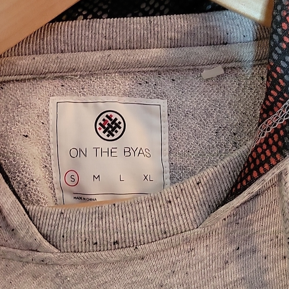 On The Byas Men's Gray and Multi-Color Hoodie - Picture 5 of 6